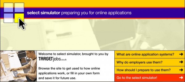 Select Simulator - Application Form Preparation